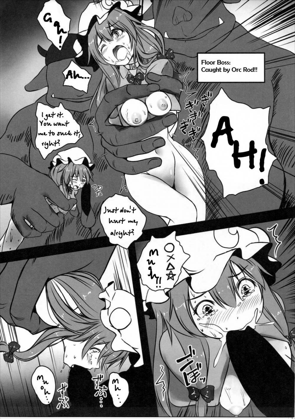 Hentai Manga Comic-Doujin Where Horrible Things Happen To Patchouli In This Dungeon-Read-24